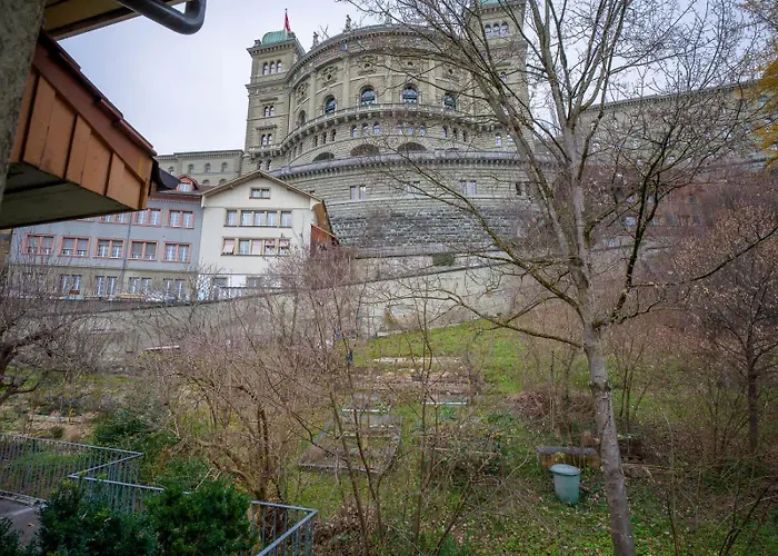Flat - Balcony & Bundeshaus View Bern