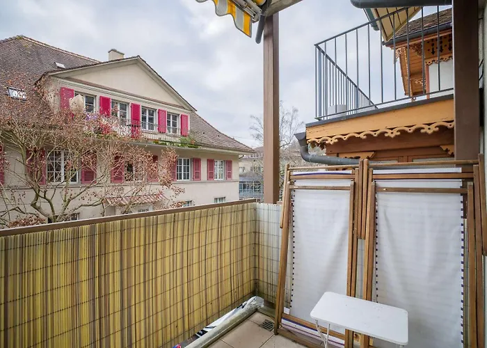 Apartment Flat - Balcony & Bundeshaus View Bern