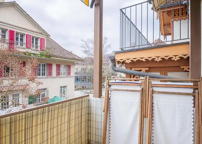 Flat - Balcony & Bundeshaus View Apartment Bern